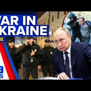 Putin toughens penalties for those refusing to fight | 9 News Australia