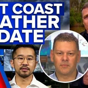 Flood threat remains as wet weather lingers on east coast | 9 News Australia