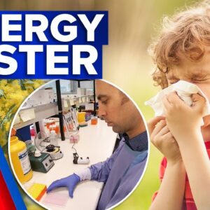 New treatment could relieve hayfever sufferers from wheezy hell | 9 News Australia