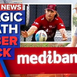 Rising rugby league star found dead, Medibank negotiating with hackers | 9 News Australia