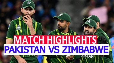 Pakistan Vs Zimbabwe T20 World Match Higlights 2022 | Pak Vs Zim | Highlights