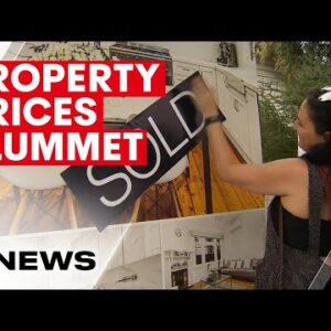 Property prices continue to plummet while rents rise  | 7NEWS