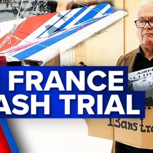 Manslaughter trial of infamous Air France flight 447 crash underway | 9 News Australia