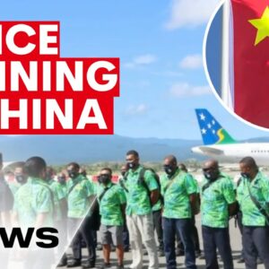 Solomon Islands police officers to be trained in China | 7NEWS