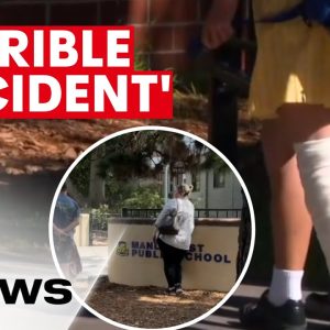 Dangerous science experiment at Manly West Public School | 7NEWS