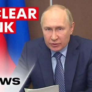 Russia issues chilling warning claiming the world is on the brink of nuclear conflict | 7NEWS