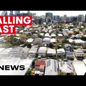 Brisbane house prices fall faster than anywhere else in the country | 7NEWS