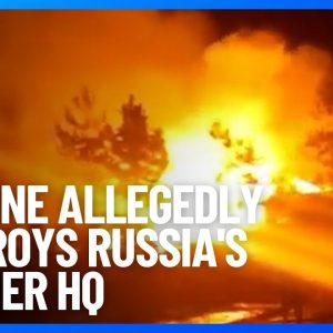 Ukraine Claims To Have Destroyed Russia's Wagner Command Centre | 10 News First