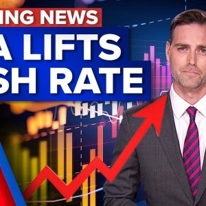 RBA delivers eighth-straight rate hike to hit 10-year high | 9 News Australia