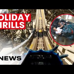 Leviathan rollercoaster opens at Sea World on the Gold Coast | 7NEWS