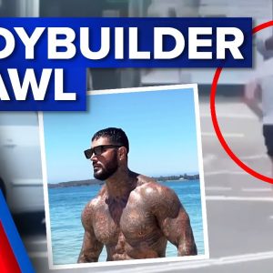 Brutal brawl between bodybuilders results in serious charges | 9 News Australia