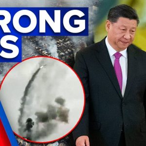 Putin and Xi vow closer ties as Russia bombards Ukraine again | 9 News Australia