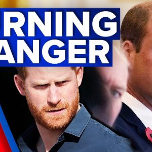 Prince William ‘burning’ with anger over Harry’s claims in memoir | 9 News Australia