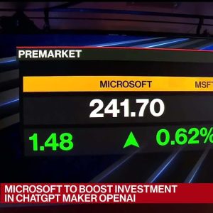 Microsoft Pours $10 Billion Into ChatGPT Maker OpenAI