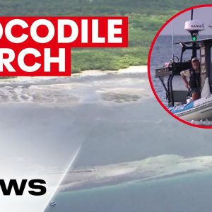 Queensland Crocodile search still underway | 7NEWS