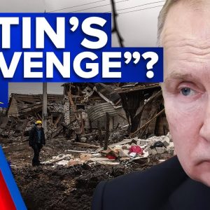 Russian missile and drone attacks kill at least 11 | 9 News Australia