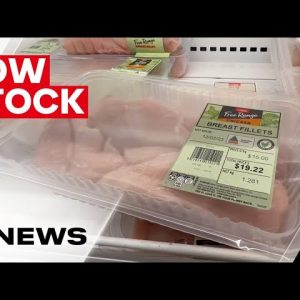 Chicken running low in Queensland supermarkets | 7NEWS