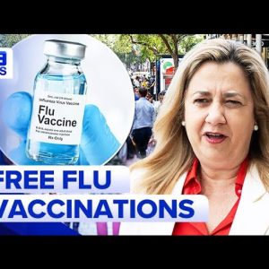 Free flu jabs for Queenslanders of all ages | 9 News Australia