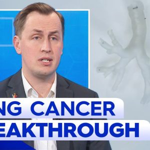 World first robot that could transform lung cancer treatment | 9 News Australia