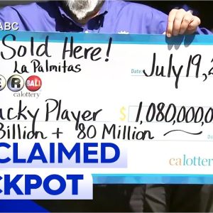 Search on for LA resident who won $1.6 billion in US Powerball | 9 News Australia
