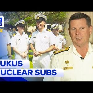 First group of Aussie submariners graduate under AUKUS program | 9 News Australia