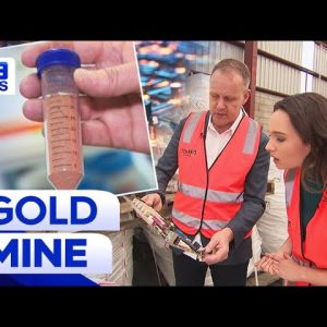 Company converts laptops and mobile phones into gold | 9 News Australia