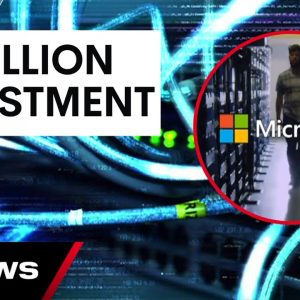 Microsoft to invest $5 billion into Australian operations | 7 News Australia