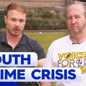 Youth crime victims gather in Brisbane for 'Voice for Victims' rally | 9 News Australia