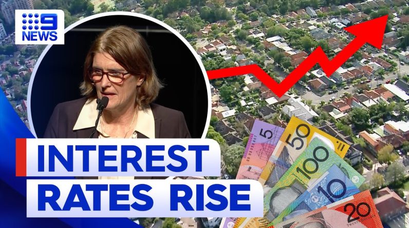 RBA raises interest rates | 9 News Australia