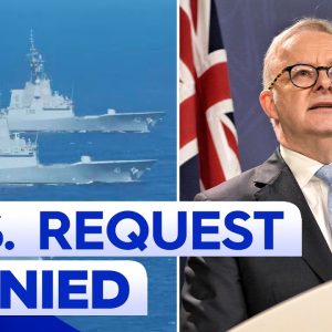 PM Albanese confirms Australia will not send a warship to the Middle East | 9 News Australia