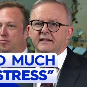 Anthony Albanese speaks on flooding emergency | 9 News Australia