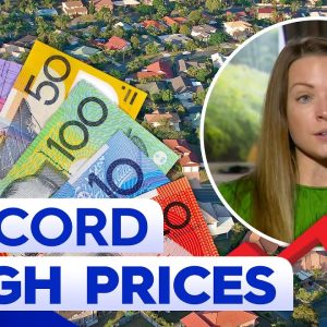 Brisbane homes and units reach record high prices | 9 News Australia