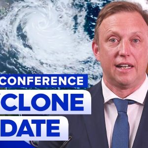 Queensland Deputy Premier on Tropical Cyclone Jasper  | 9 News Australia