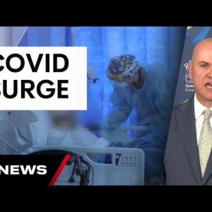 Sudden and "significant" surge in COVID, flu and pneumonia cases sweep Queensland | 7 News Australia