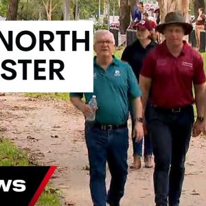 Anthony Albanese visits Queensland communities devastated by flood disaster | 7 News Australia