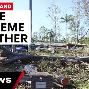 Severe weather warning hits South East Queensland amid destructive storm damage | 7 News Australia