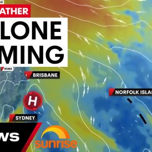 Severe weather alert: Tropical cyclone approaching Queensland's North