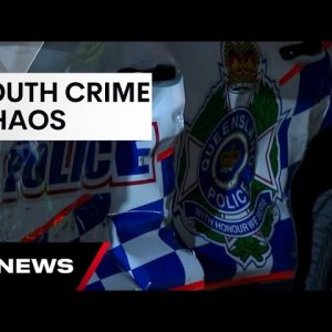 Queensland police targeted by youth criminals in another night of crime | 7 News Australia