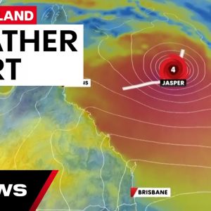 Tropical Cyclone Jasper intensifies | 7 News Australia