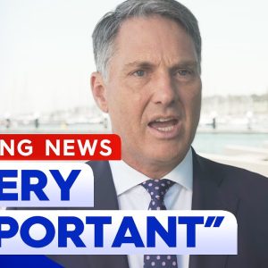 Defence Minister Richard Marles addresses Yemen strikes | 9 News Australia