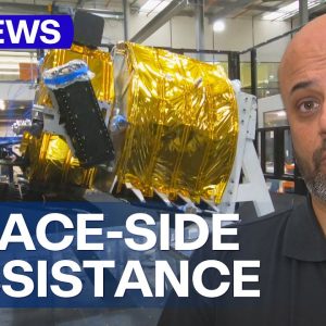 Australian satellite to stop space becoming dumping ground for debris | 9 News Australia