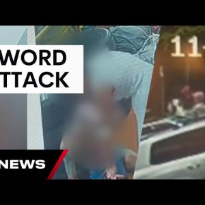 Man attacked with samurai sword at Deception Bay | 7 News Australia
