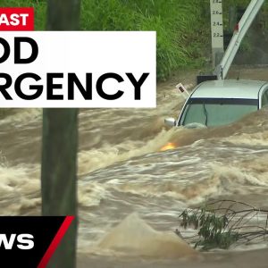 Gold Coast remains underwater as floods continue to hammer Sunshine State | 7 News Australia