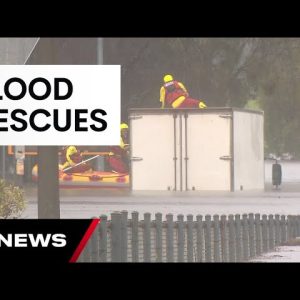 Frantic rescues, homes swamped in South East Queensland flood emergency | 7 News Australia