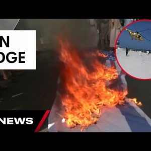 Second round of U.S. strikes on Iran-backed Houthi rebels | 7 News Australia