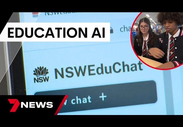 New artificial intelligence rolling out in NSW schools | 7 News Australia