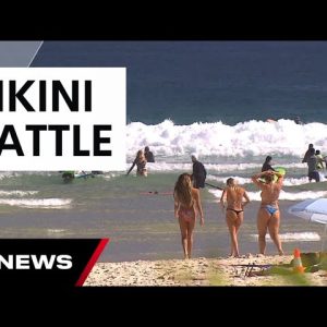 Gold Coast afire with debate over banning G-string bikinis in the streets | 7 News Australia