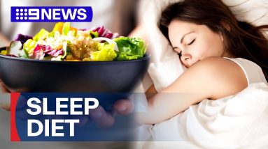 Studies show a plant-based diet can improve sleep quality | 9 News Australia