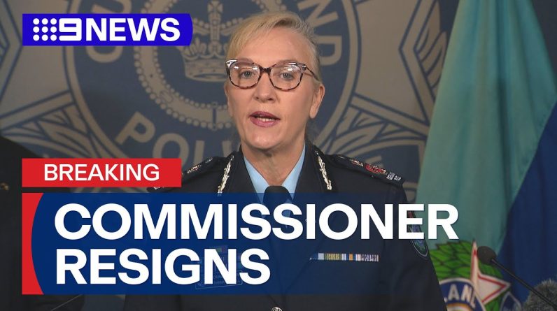 Queensland Police Commissioner resigns | 9 News Australia