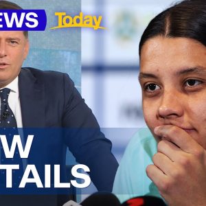 Matildas star Sam Kerr’s alleged slur revealed | 9 News Australia